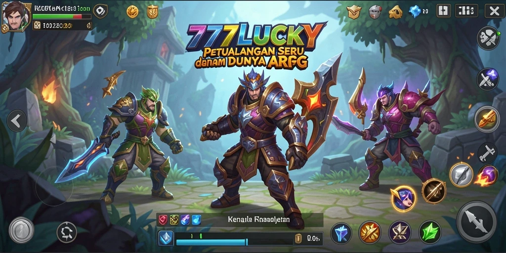 Tampilan seru dari gameplay <strong>777LUCKY</strong>, penuh aksi dan petualangan.