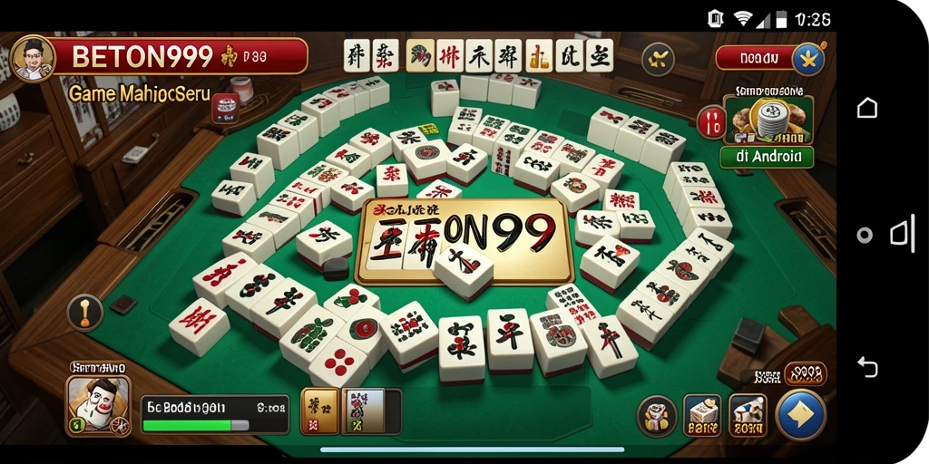 Gameplay seru BETON999 dengan tantangan Mahjong yang menarik.
