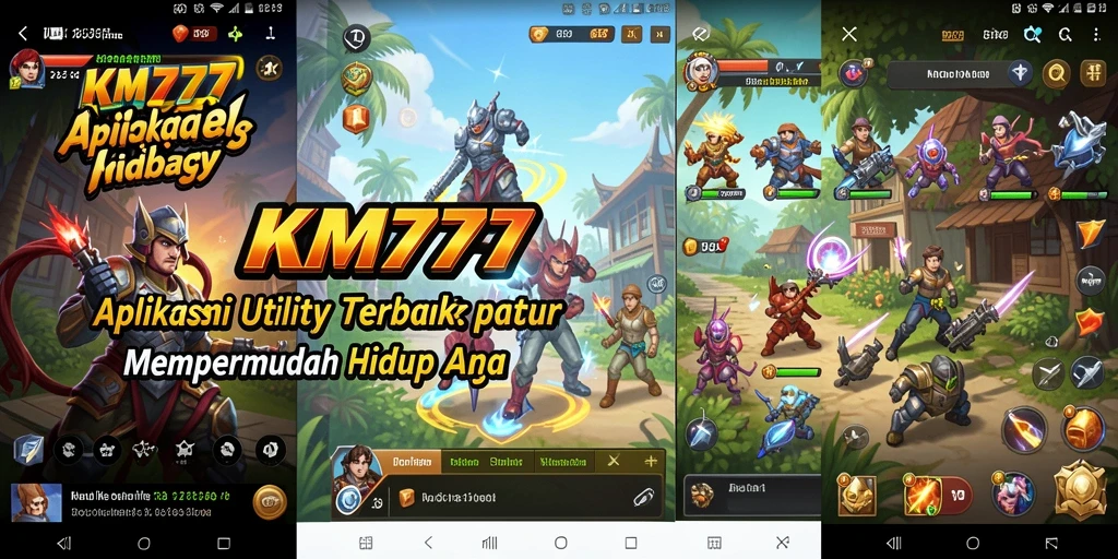 Tampilan utama KM777 dengan fitur pengingat dan pengaturan tugas.