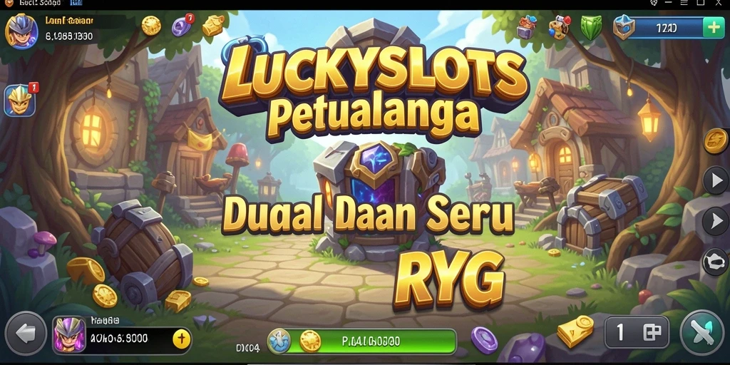 Tangkapan layar LUCKYSLOTS menampilkan aksi pertempuran yang mendebarkan dalam RPG.
