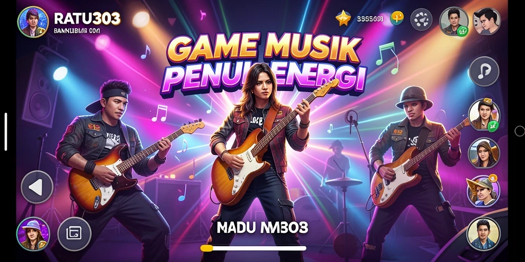 Tampilan gameplay RATU303 yang menyenangkan dan interaktif.