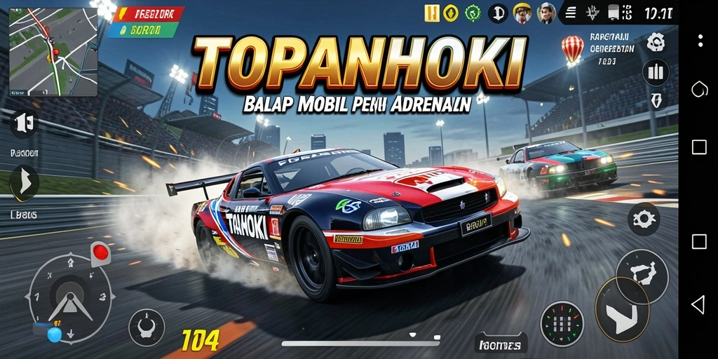 Gameplay seru dari TOPANHOKI yang penuh tantangan.